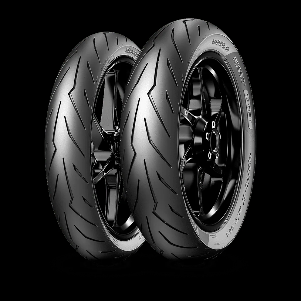 ピレリ ロッソ スポーツ 110/70R17 140/70R17 前後セット DIABLO ROSSO SPORT CBR250R YZF-R25/R3 MT-25 Ninja250 CB400SF 国内正規品_画像1