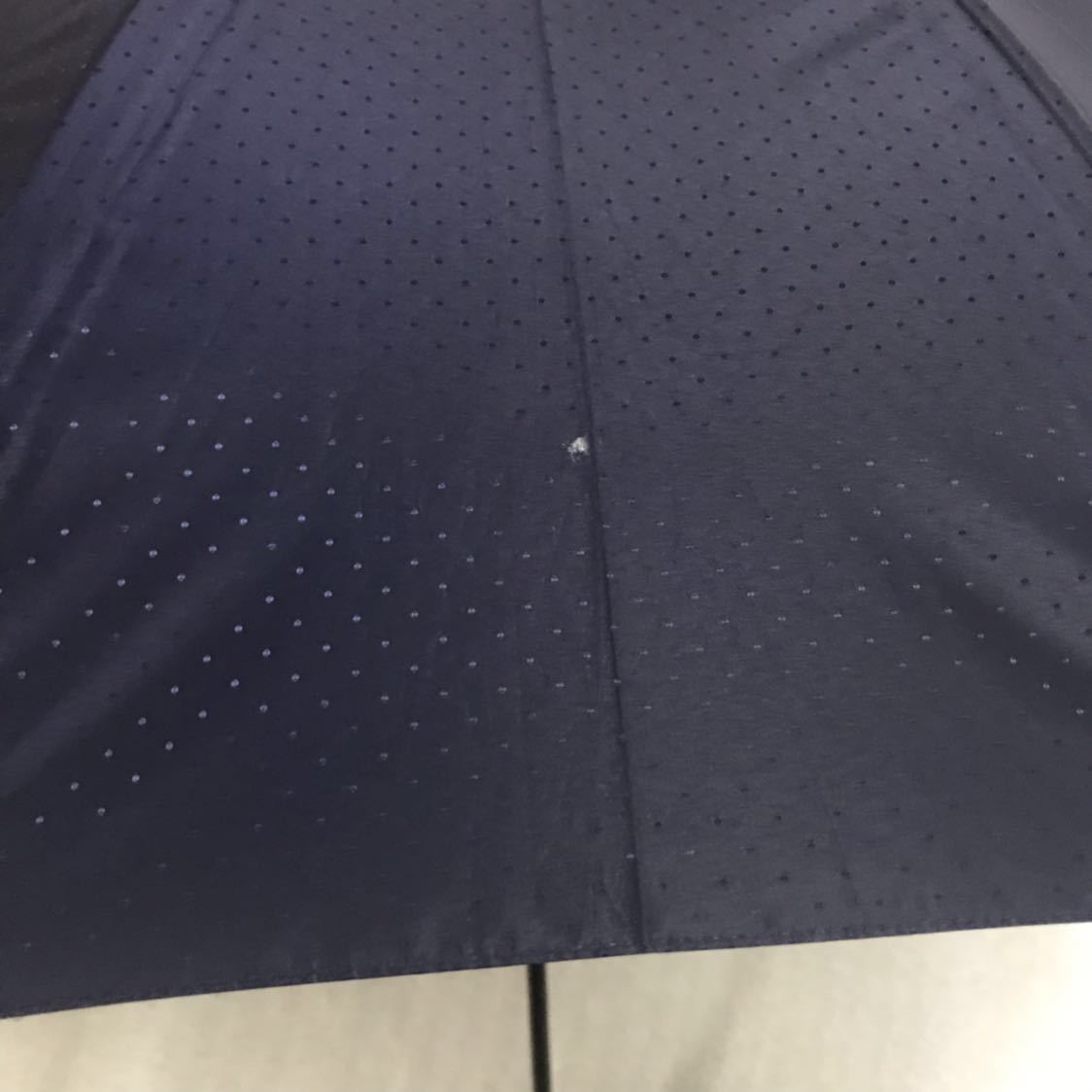  new goods 466 Jill Stuart JILL STUART* navy blue dot Logo race embroidery shade 99%.. proportion 99% and more ... rain combined use parasol umbrella small gran 