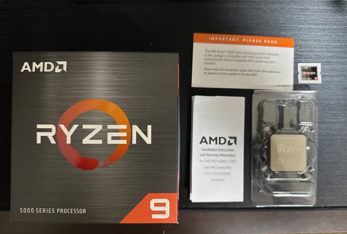 【中古】AMD Ryzen9 5900X 12コア24スレッド Socket AM4の画像1