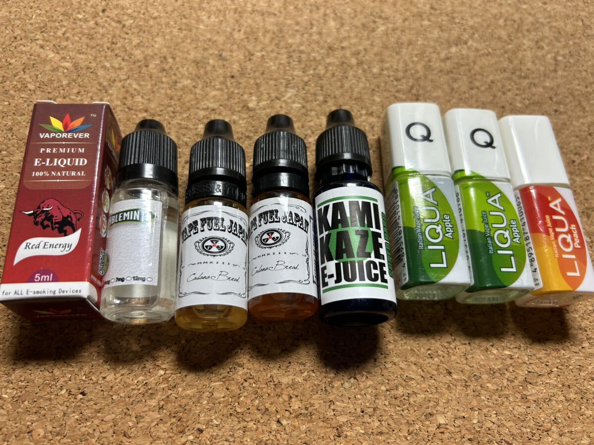 11本まとめて◆未開封あり◆VAPE 電子タバコ用リキッド_画像2