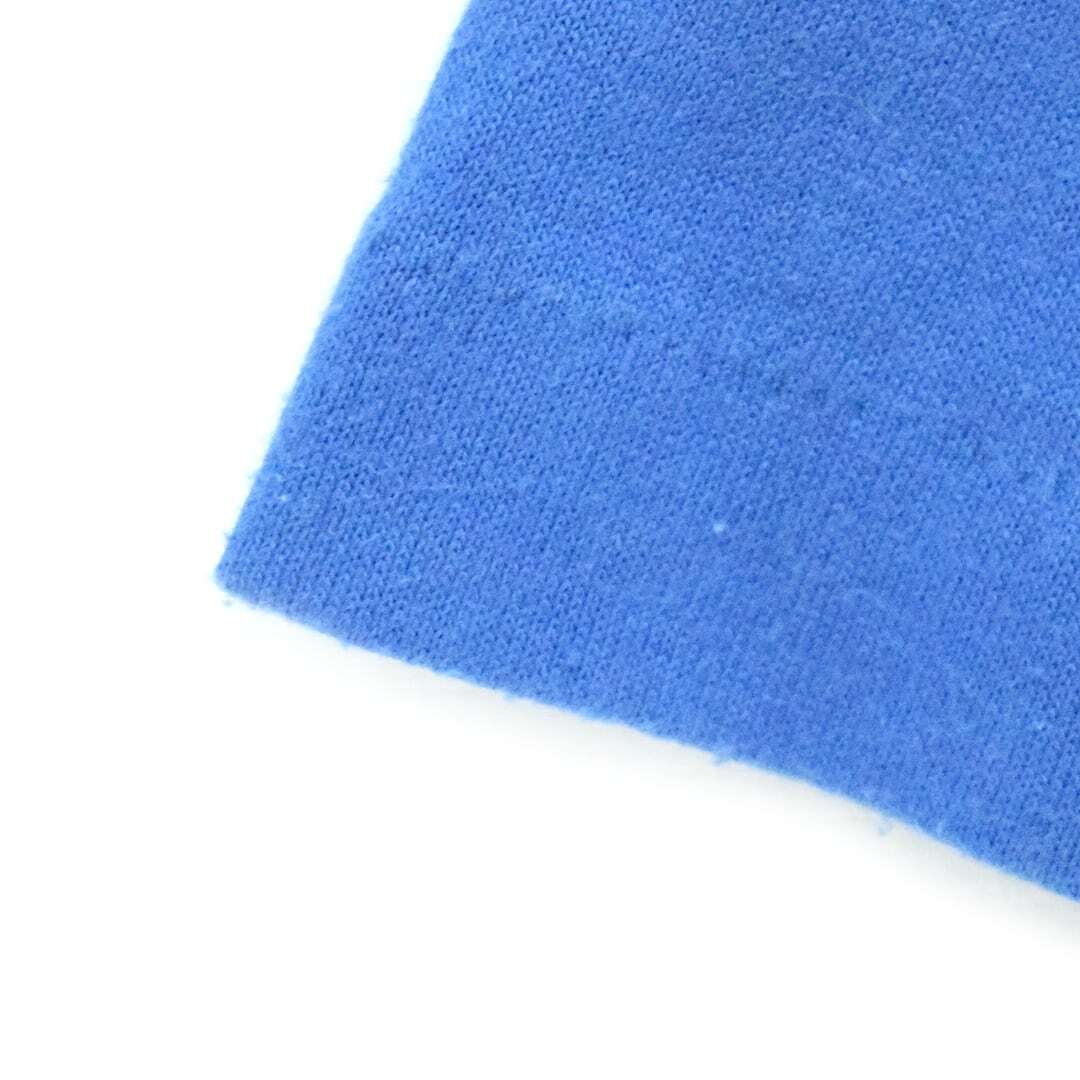 【送料無料】80s ラッセル USA製 ヴィンテージＴシャツ 青 BOYET TENNIS 袖シングル サイズM 古着 @BZ0238_画像4