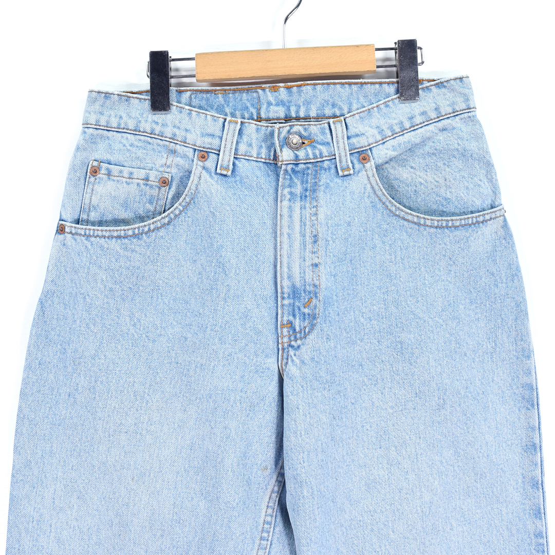 【送料無料】リーバイス 560 USA製 デニムパンツ アイスブルー 94年製 テーパード リラックスフィット ジーンズ Levis W31 古着 @EA0257_画像4