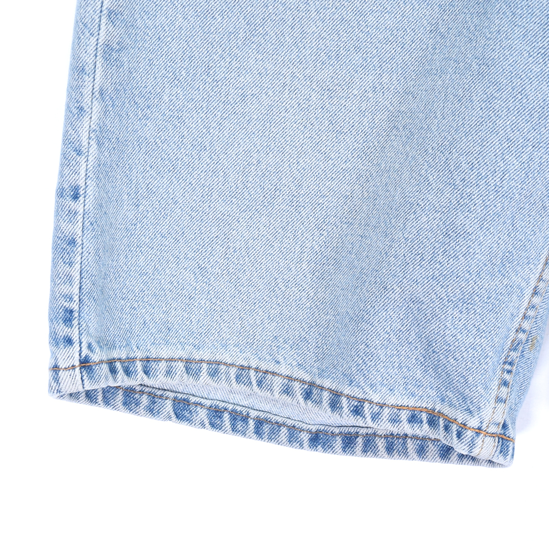 【送料無料】90s リーバイス 550 USA製 デニムパンツ ハーフパンツ リラックスルーズフィット ジーンズ Levis W33 古着 @EA0261