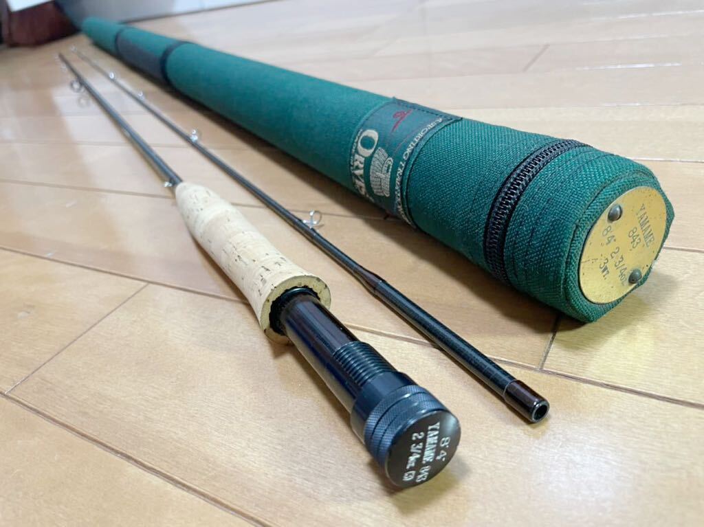 B 稀少 ORVIS オービス GRAPHITE YAMAME ヤマメ 843 8'4 2.3/4oz B 稀少 ORVIS オービス GRAPHITE YAMAME ヤマメ 843 8'4 2.3/4oz
