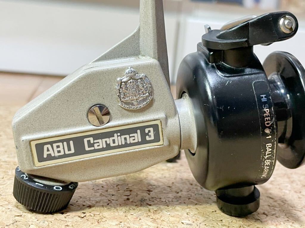 ☆即決C!稀少 オールド アブ ABU Cardinal カーディナル3 美品 ☆即決C!稀少 オールド アブ ABU Cardinal カーディナル3 美品