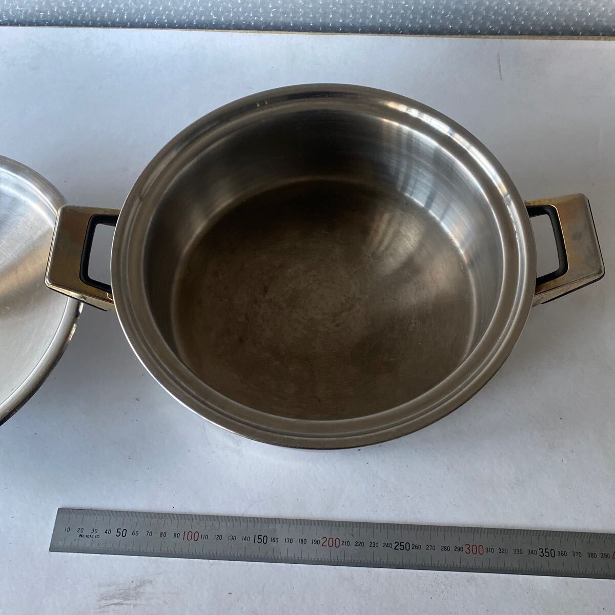 Rainbow cooker り両手鍋 ☆現状品☆中古品☆_画像3