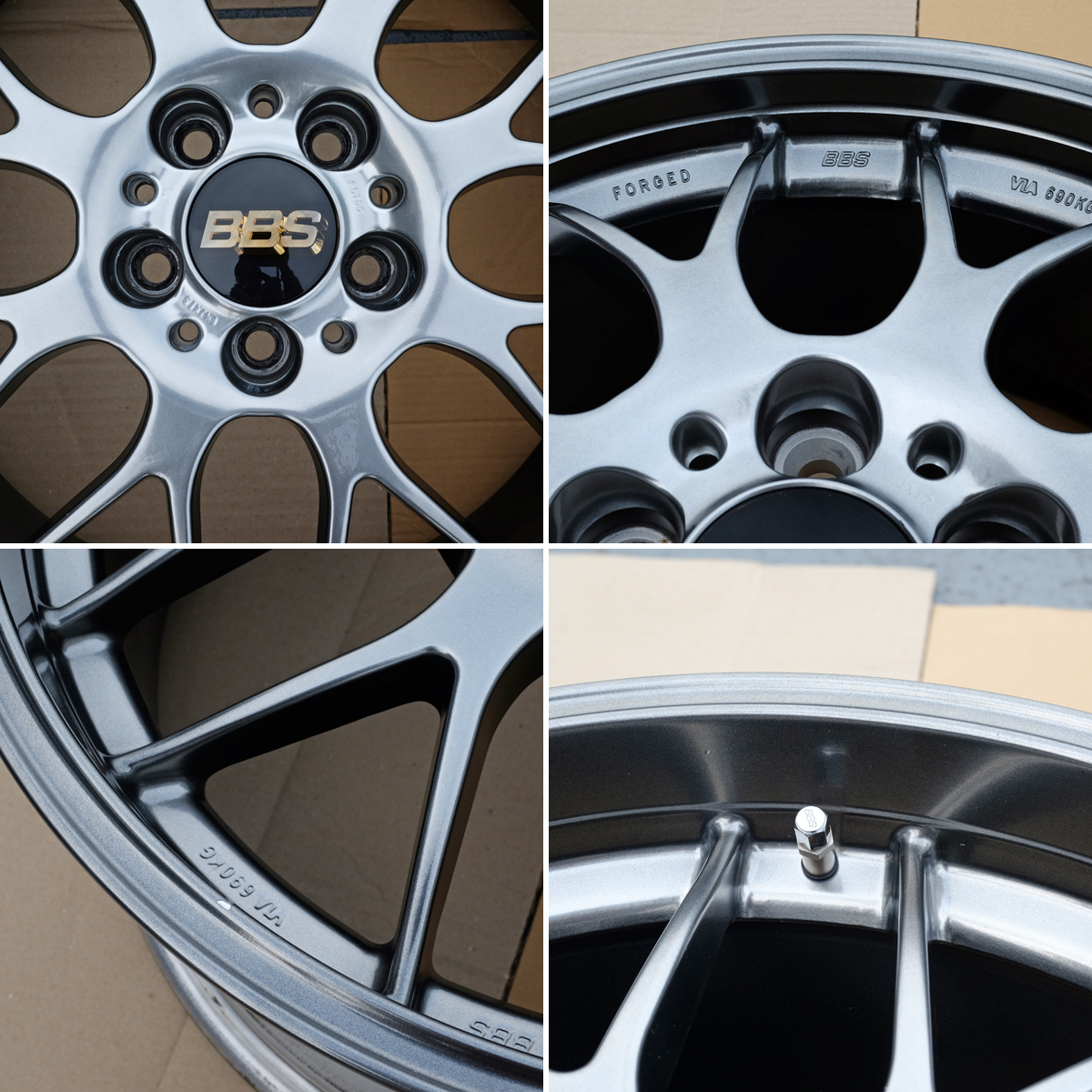 その① BBS RG-R 18インチ【RG700 1本】【RG701 1本】114 3 5H その① BBS RG-R 18インチ【RG700 1本】【RG701 1本】114 3 5H
