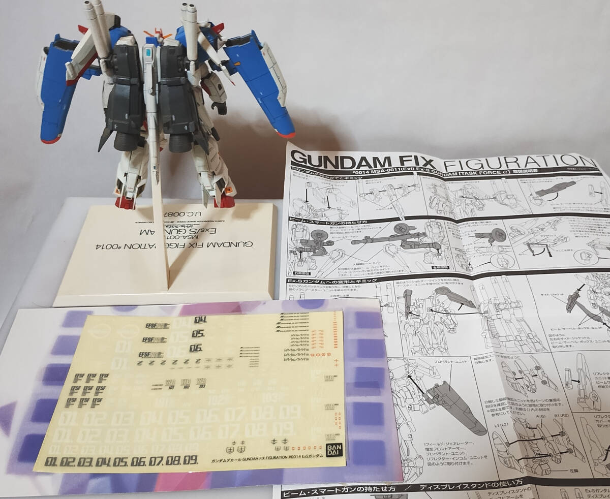 GUNDAM FIX FIGURATION #0014 Ex-S GUNDAM TASK FORCEαと #0017　MSZ-006 Zplus C1 a 赤　セット_画像4