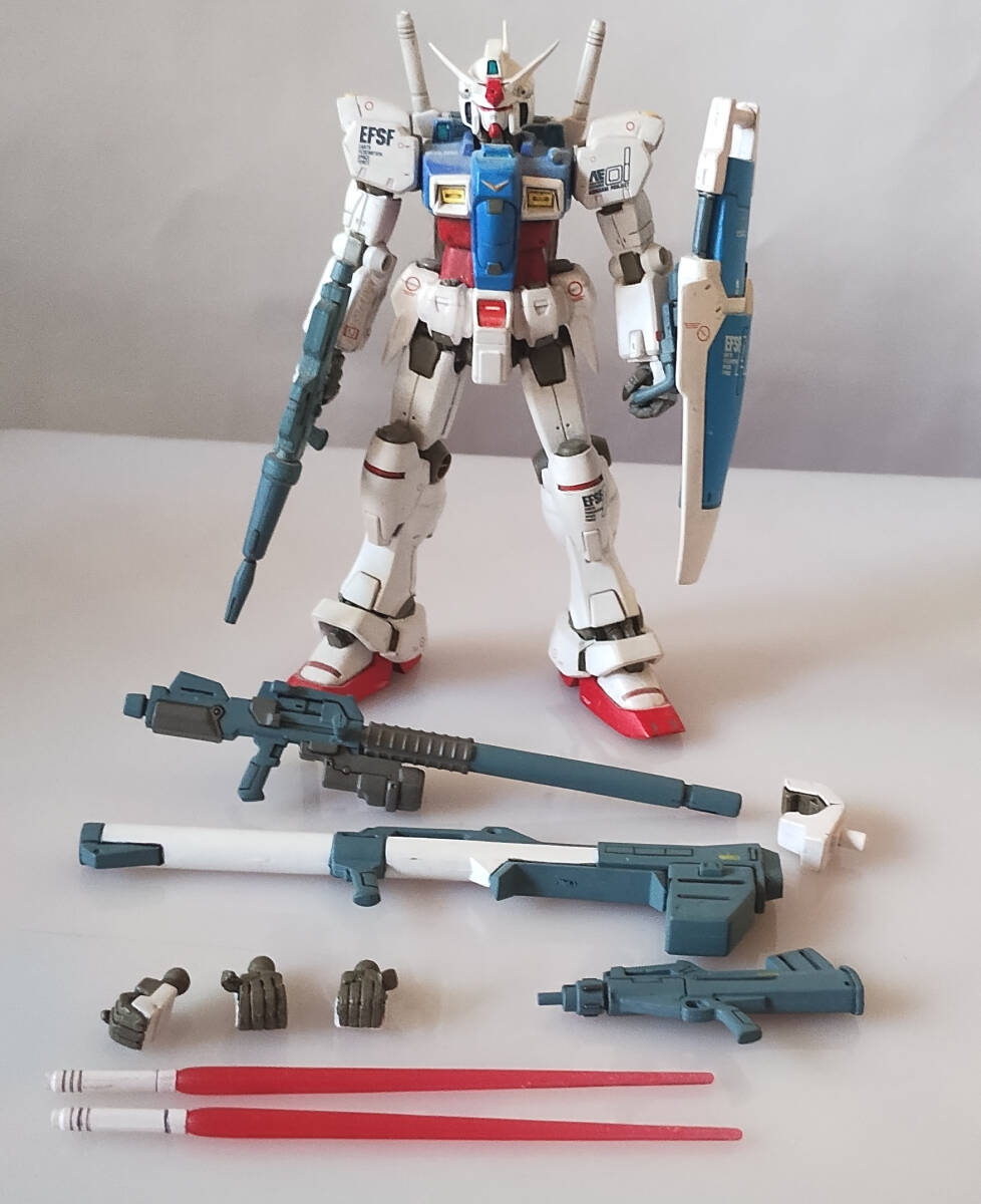 GUNDAM FIX FIGURATION #0003 RX-78GP01 ゼフィランサス と #0019 FXA-05D+RX-178 スーパーガンダム フルアーマーガンダムmkII セット_画像2