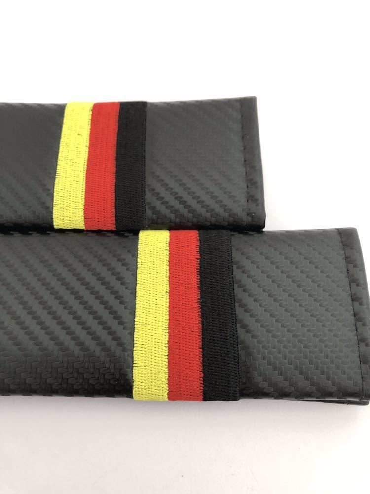  Germany seat belt cover shoulder pad national flag 4ps.@ carbon style BMW Alpina 1 series 2 series 3 series 4 series 5 series 6 series 