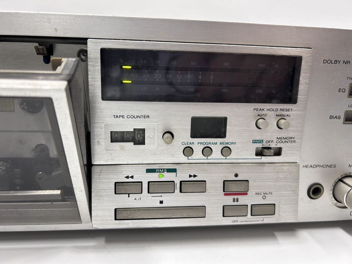 【通電可】SONY ソニー TC-K65カセットデッキ オーディオ機器 の画像2
