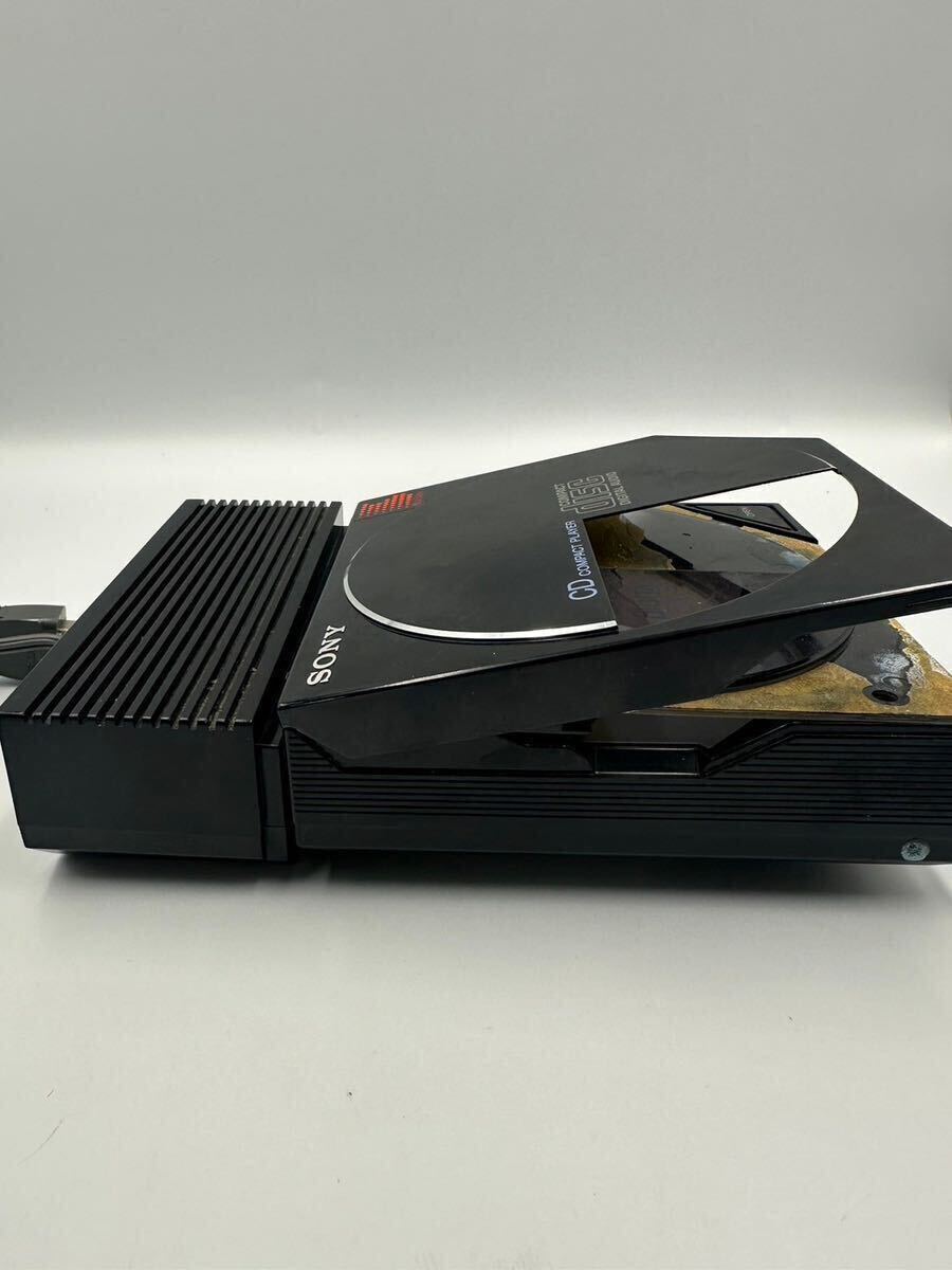 【通電不可】【ジャンク】SONY ソニー CDコンパクトプレーヤー CDウォークマン ブラック 黒 レトロ AC-D50_画像3