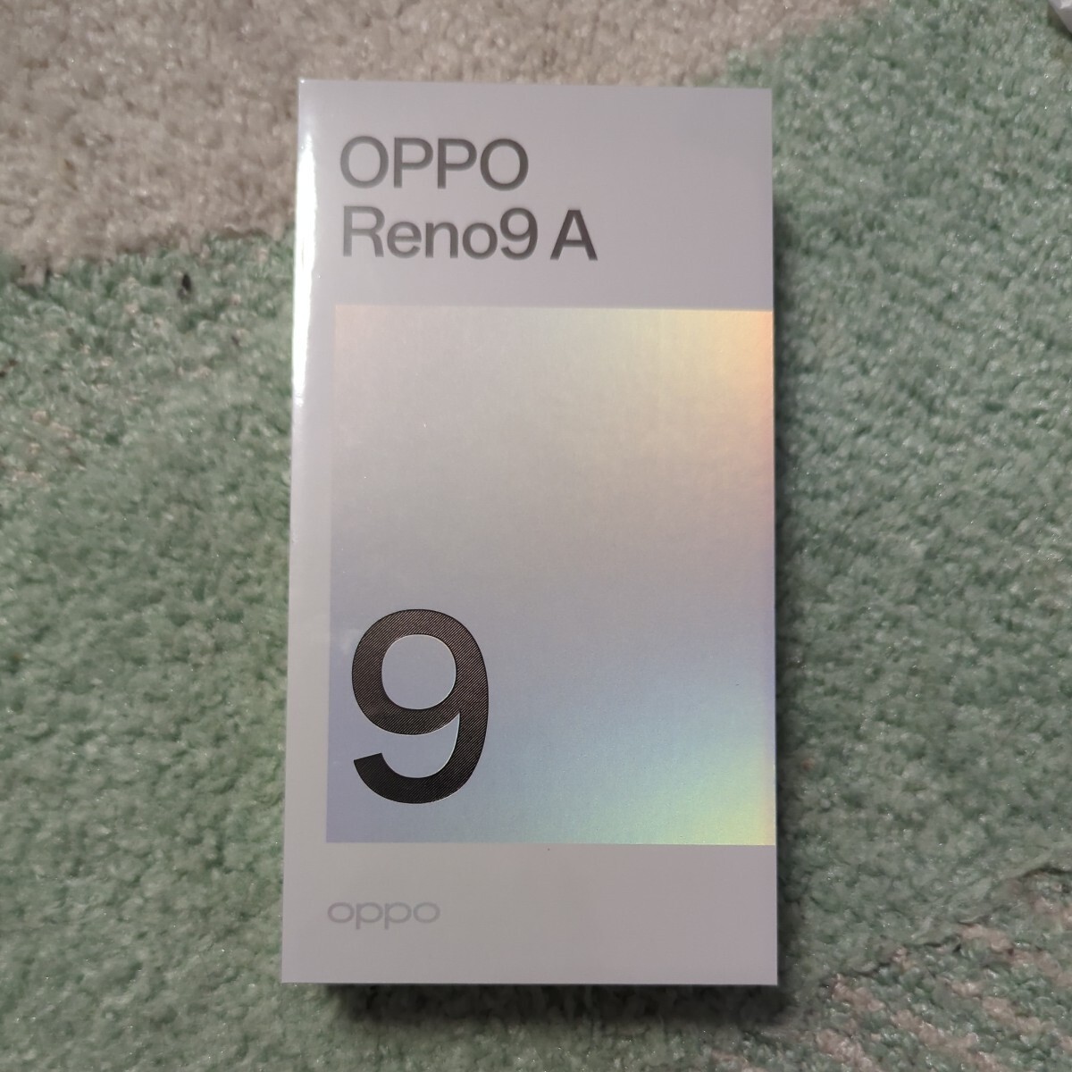 ★ 新品未開封 OPPO Reno9A 128GB ムーンホワイト ワイモバイル A301OP SIMフリー ★の画像1