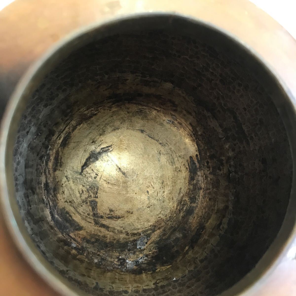 古物 銅製 やかん 急須 茶道具 煎茶道具 茶器 湯沸 水注 の画像8