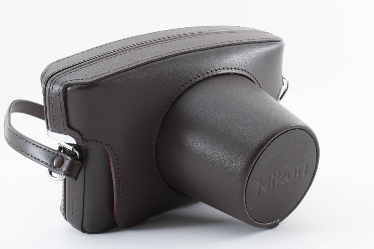 ★極上品★ Nikon S3 CAMERA CASE ニコン カメラケース 革ケース S3用 元箱付 #1508_画像4