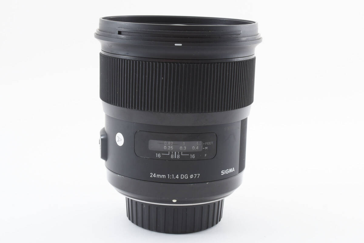 ★良品★ SIGMA シグマ 24mm F1.4 DG HSM Art For Nikon ニコン Fマウント 大口径広角レンズ #1529_画像8