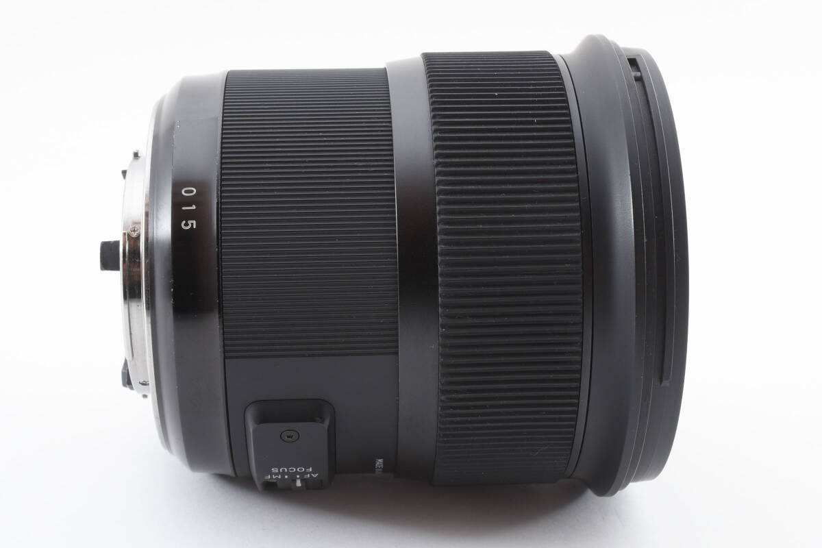 ★良品★ SIGMA シグマ 24mm F1.4 DG HSM Art For Nikon ニコン Fマウント 大口径広角レンズ #1529_画像7