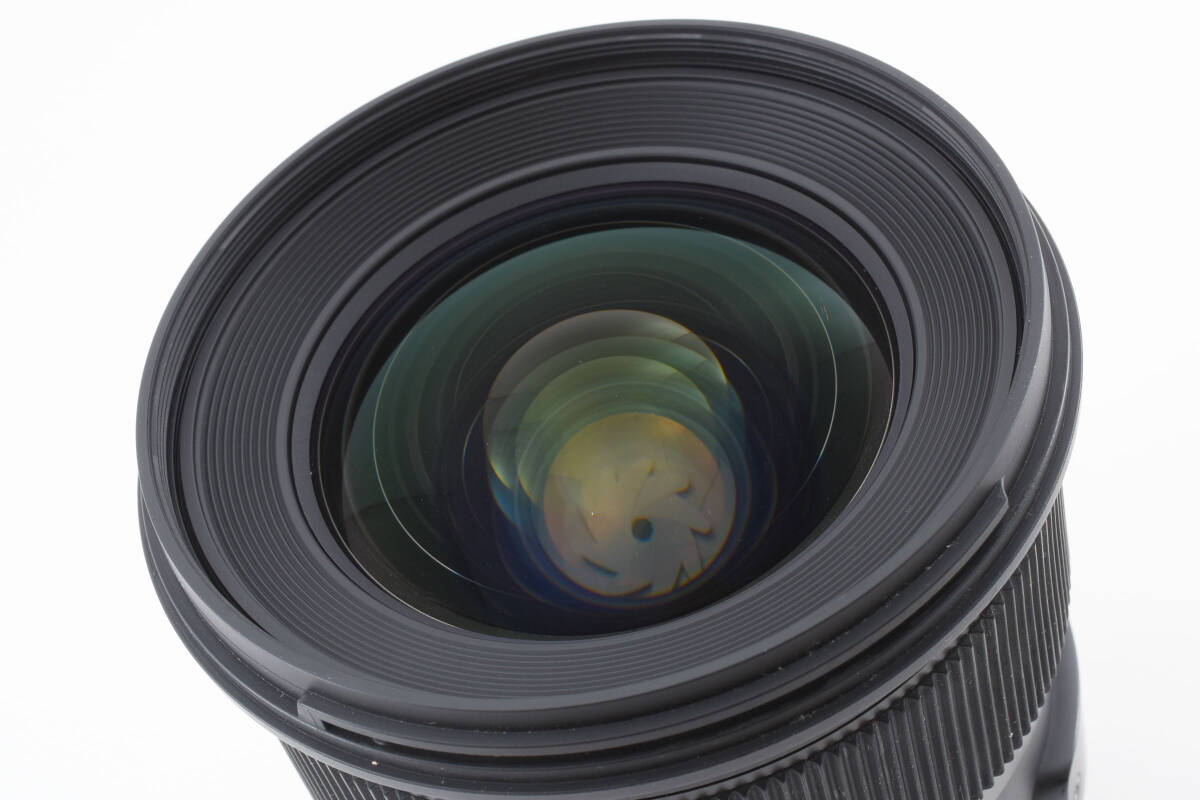 ★良品★ SIGMA シグマ 24mm F1.4 DG HSM Art For Nikon ニコン Fマウント 大口径広角レンズ #1529_画像10