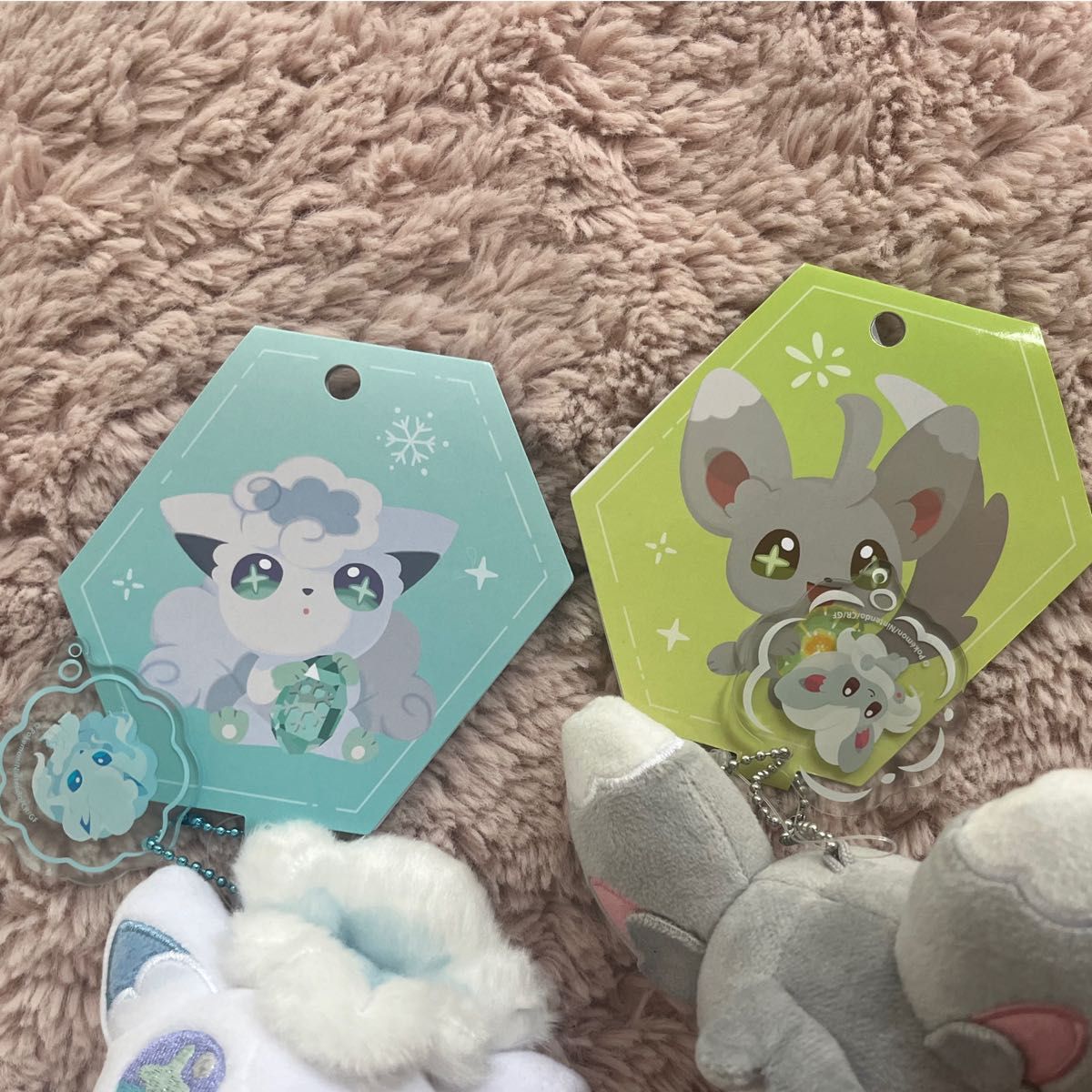 ポケモン ぬいぐるみ マスコット アローラロコン チラーミィ ポケモン ぬいぐるみ マスコット アローラロコン チラーミィ