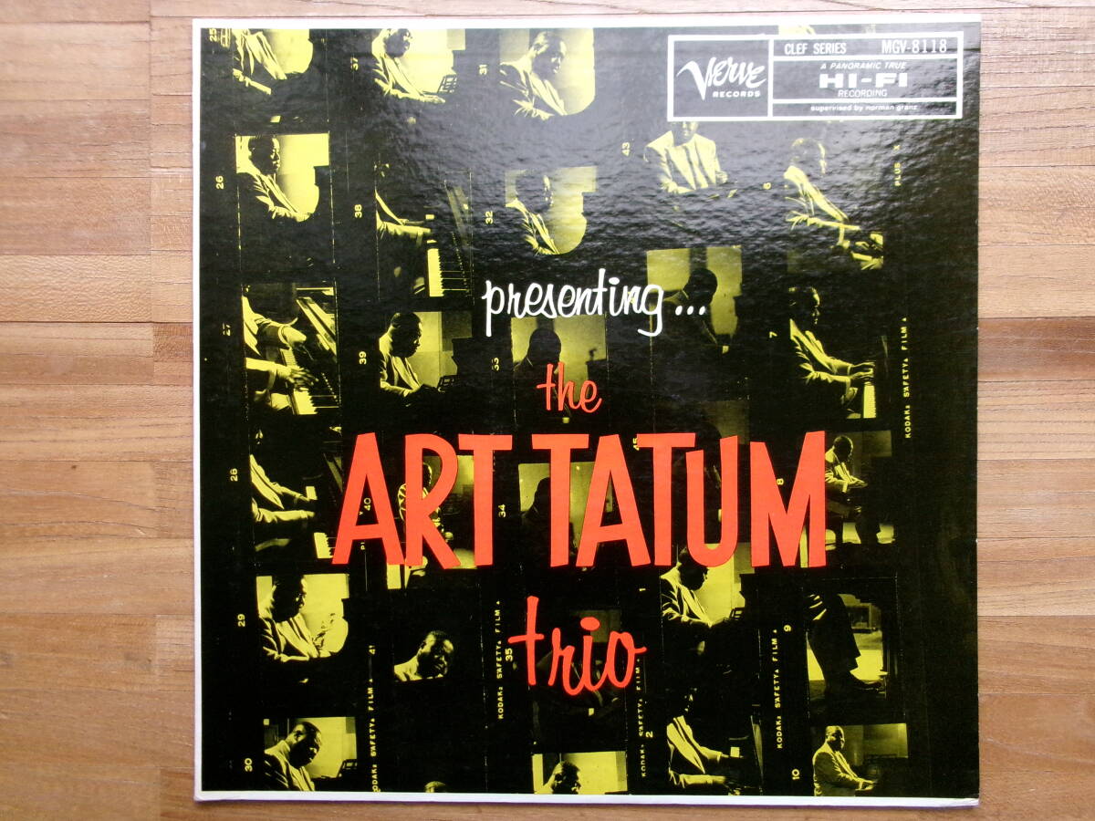 ART TATUM／PRESENTING THE ART TATUM TRIO (USA盤)_画像1