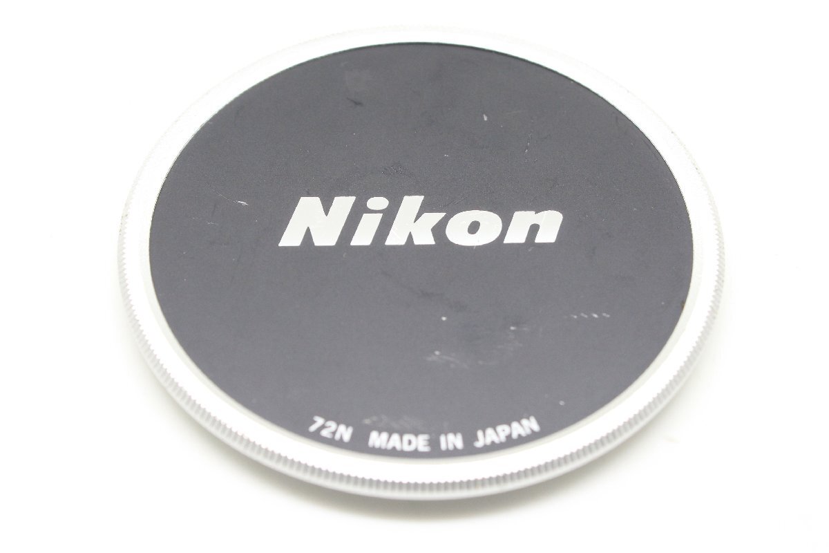 ニコン 72mm口径 ネジ込式 レンズフロントキャップ_画像1