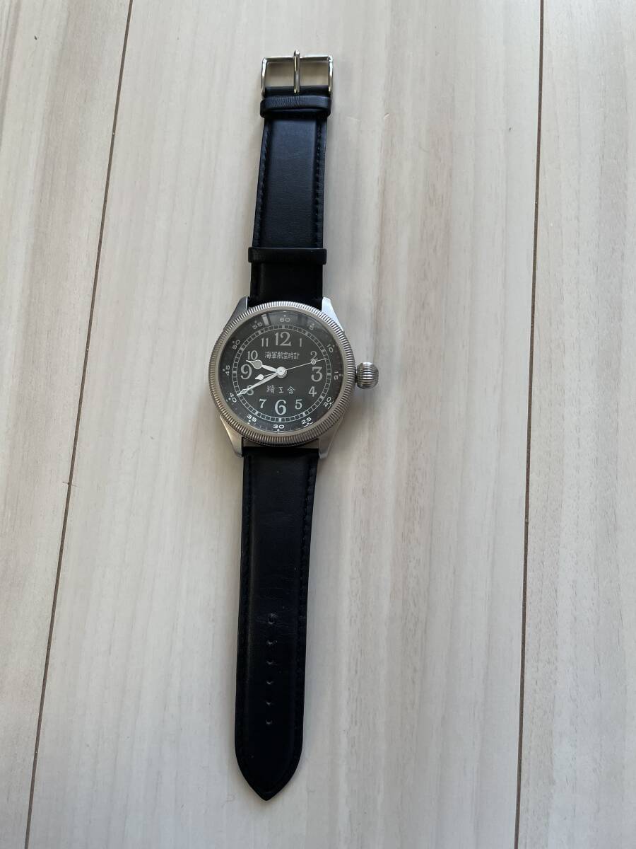 稼働品 精工舎 セイコー 海軍航空時計 復刻版 自動巻き メンズ 腕時計 SEIKOの画像3