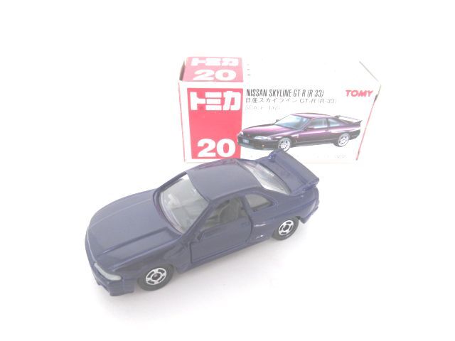 34 No.20 トミカ 日産 スカイライン GT-R R33 1/60 中国製_画像1