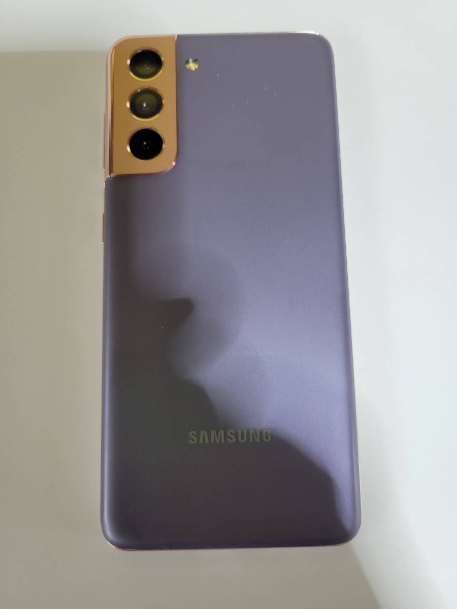 Samsung Galaxy S21 5G SM-G991U - 128GB - Phantom Violet (ATT) SIMフリー　アンドロイドバージョン14　中古美品_画像2