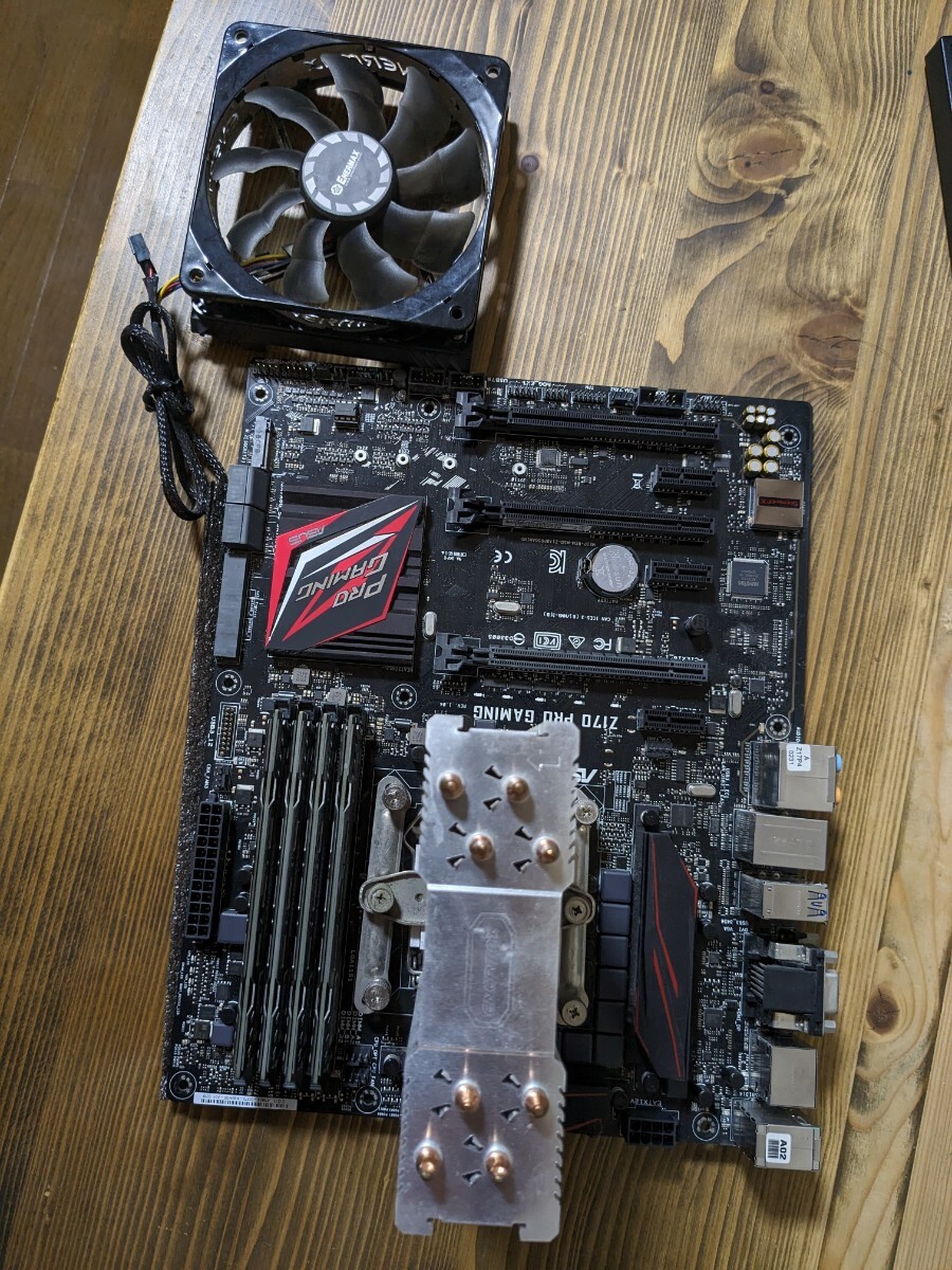 Z170 Pro gaming+i5-6600K+16gbRAM+クーラー_画像1