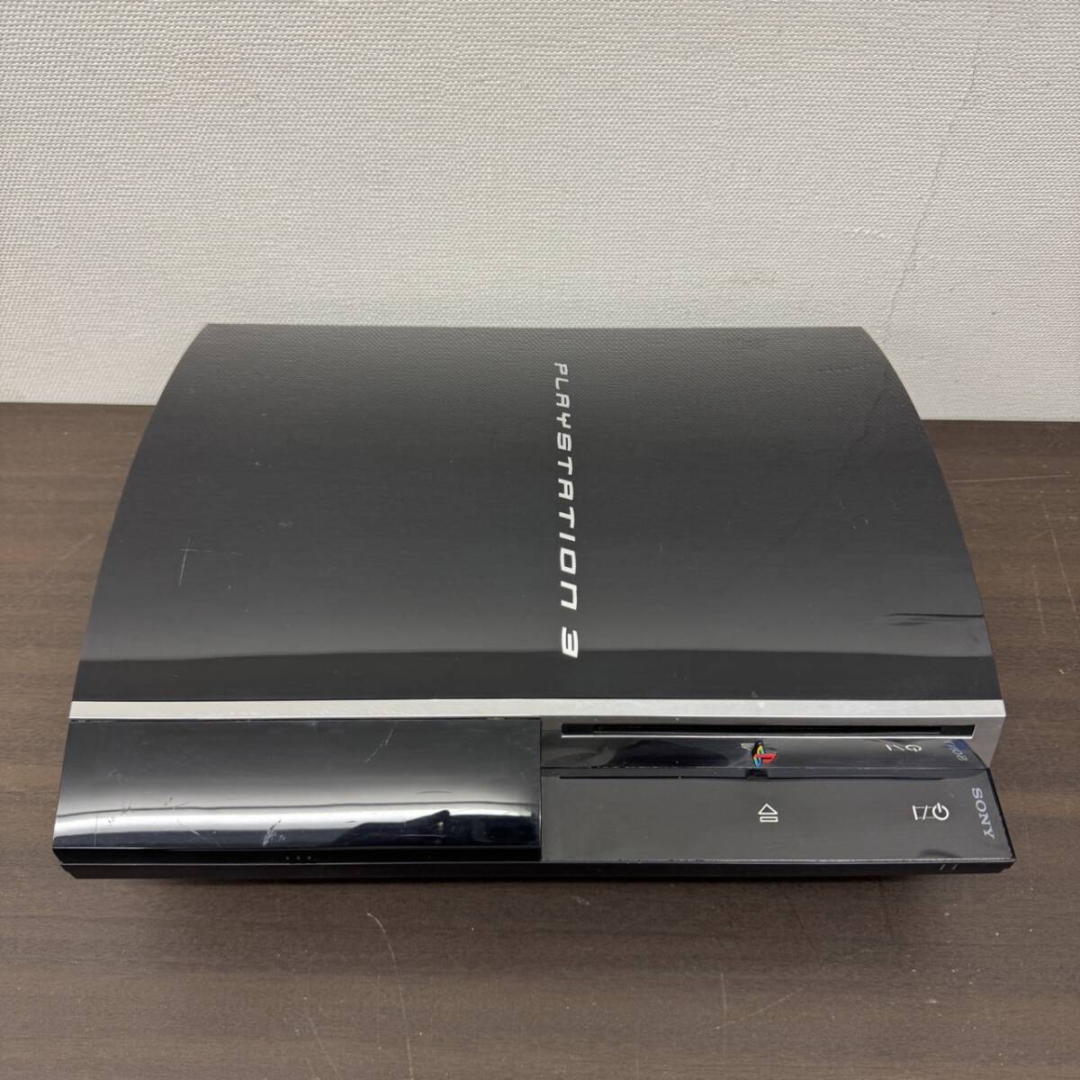 送料950円～ ジャンク 動作未確認 SONY プレイステーション3 PS3 CECHA00 60GB ソニー 製造番号02-27430152-0700466-CECHA00_画像1