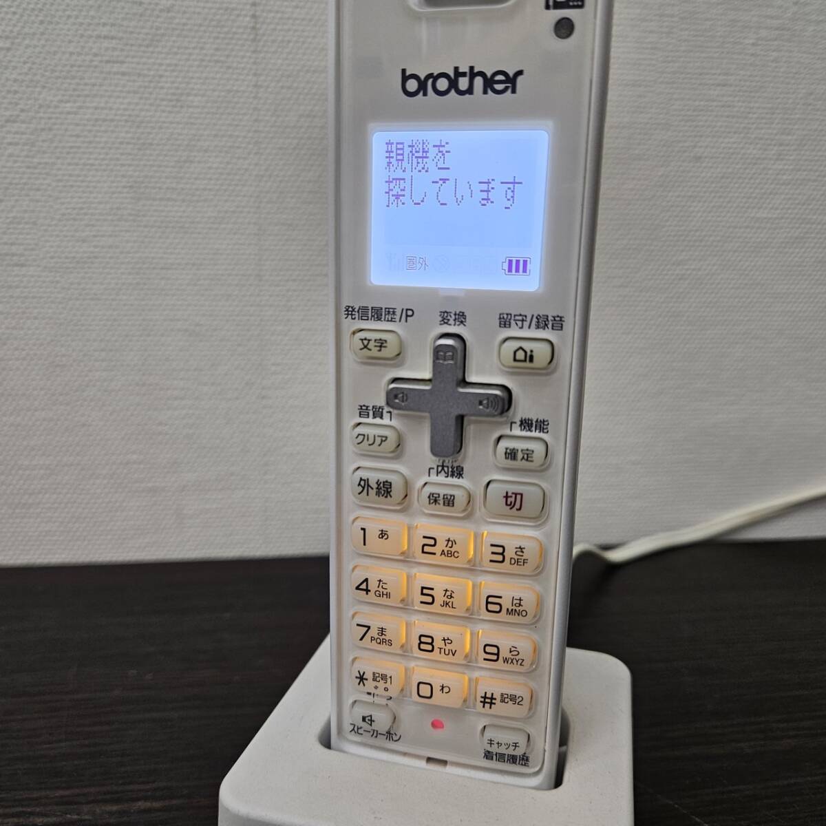 送料620円～ ジャンク 通電のみ確認済み Brother BCL-D120K ブラザー 子機_画像8