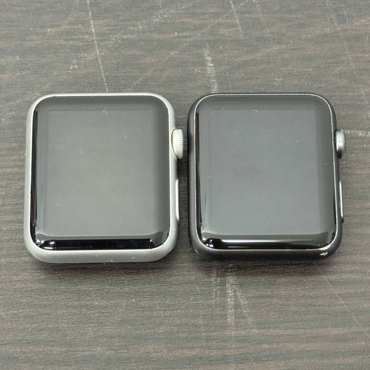  стоимость доставки 580 иен ~ Junk электризация только подтверждено Apple Apple часы 42mm aluminium no. 1 поколение 