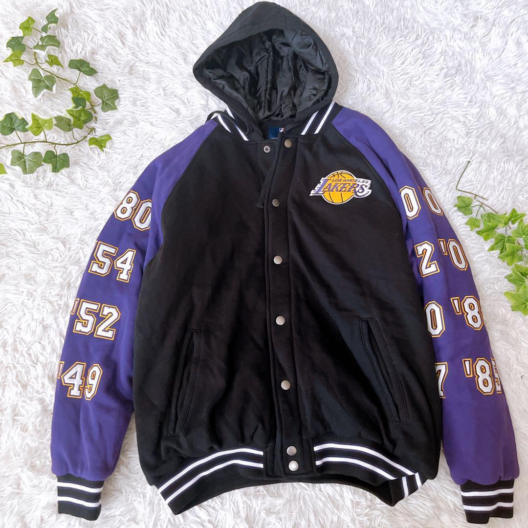 送料無料 最高デザイン NBA レイカーズ 豪華 刺繍ロゴ フード 送料無料 最高デザイン NBA レイカーズ 豪華 刺繍ロゴ フード
