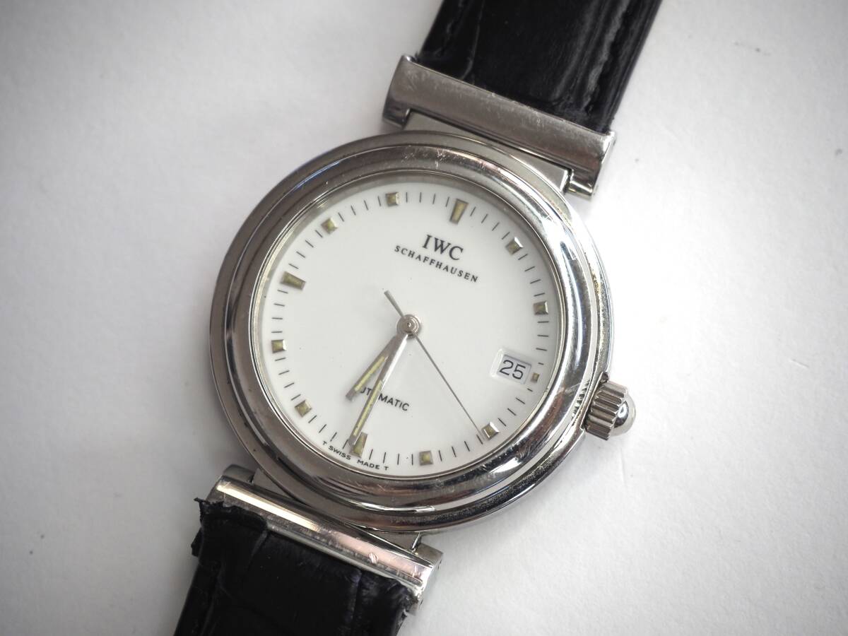 8) IWC ダヴィンチ SL 自動巻 IW3528-001 紳士用_画像1