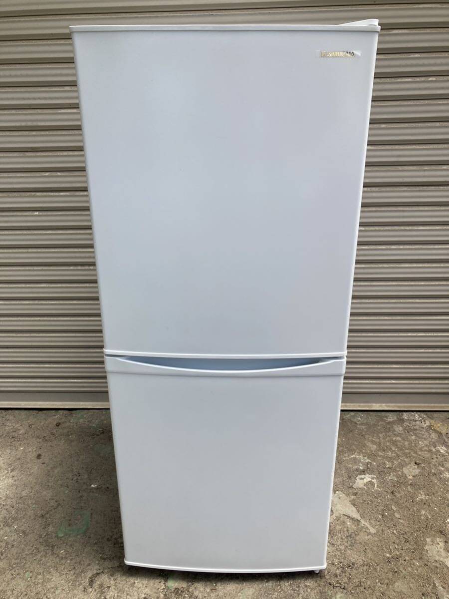 C121 2022年製 IRSD-14A-W ノンフロン冷凍冷蔵庫 アイリスオーヤマ IRIS OHYAMA 家電製品　引き取り歓迎 広島県 一人暮らしサイズ 容量142L_画像2
