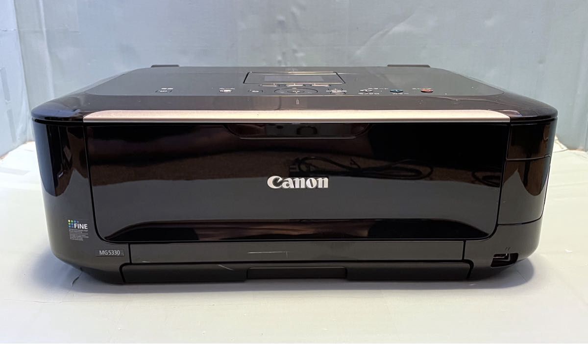 【動作OK】印刷枚数わずか1400枚！！　Canon　キャノン　A4インクジェットプリンタ　PIXUS　MG5330　ブラック