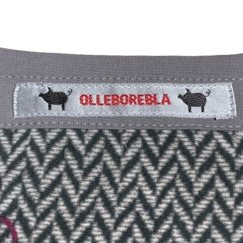 送料230円～■アルベロベロ／OLLEBOREBLA ■ポリエステル素材 ぶた等デザイン シャツワンピース／チュニック 日本製_画像6