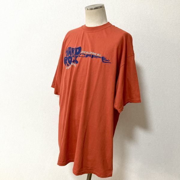 送料230円～未使用■ハードロックカフェ／Hard Rock CAFE■NEWPORT BEACH Tシャツ メンズ 大きいサイズ XL ニューポートビーチ アメリカ_画像2