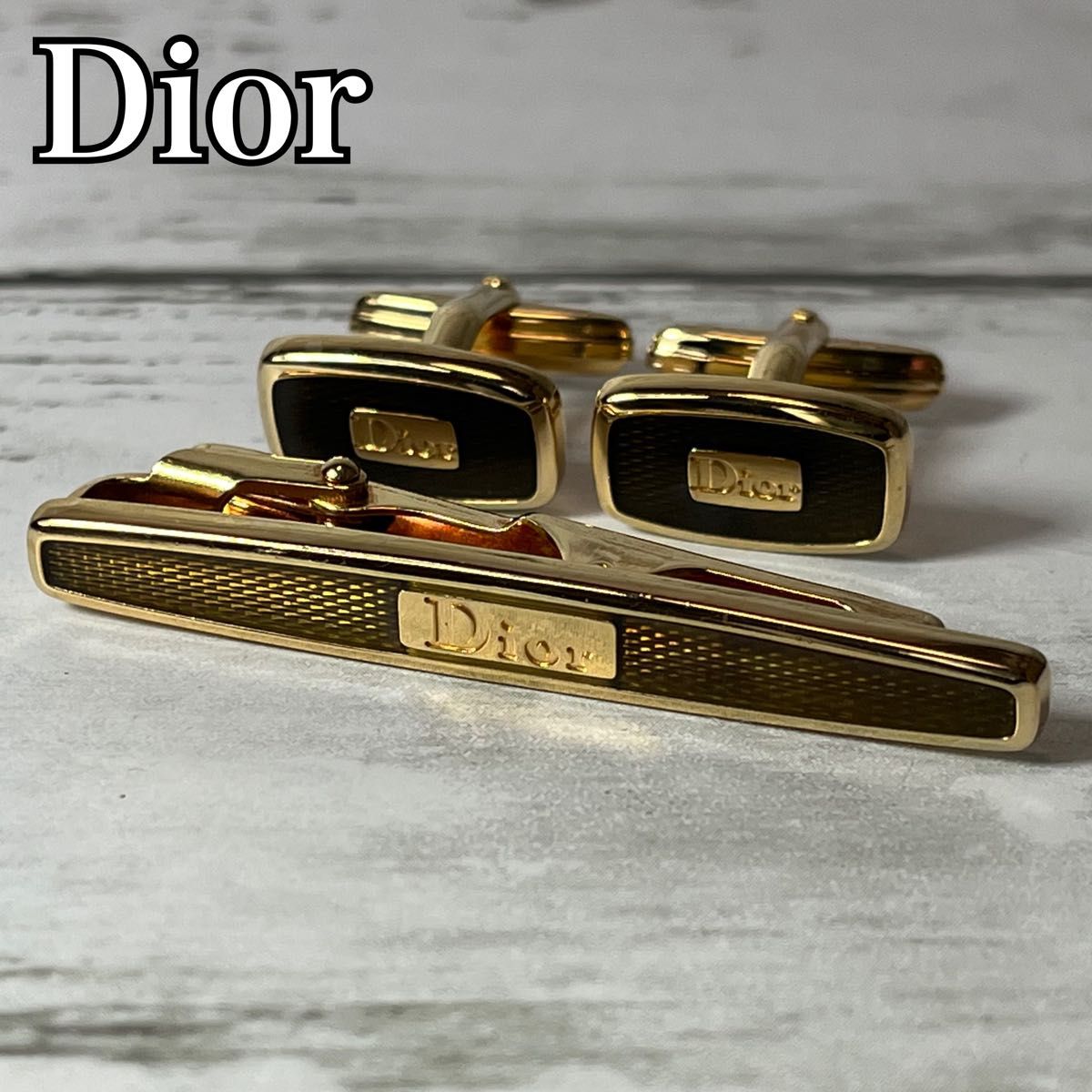 希少 クリスチャン ディオール Dior カフス タイピン 希少 クリスチャン ディオール Dior カフス タイピン