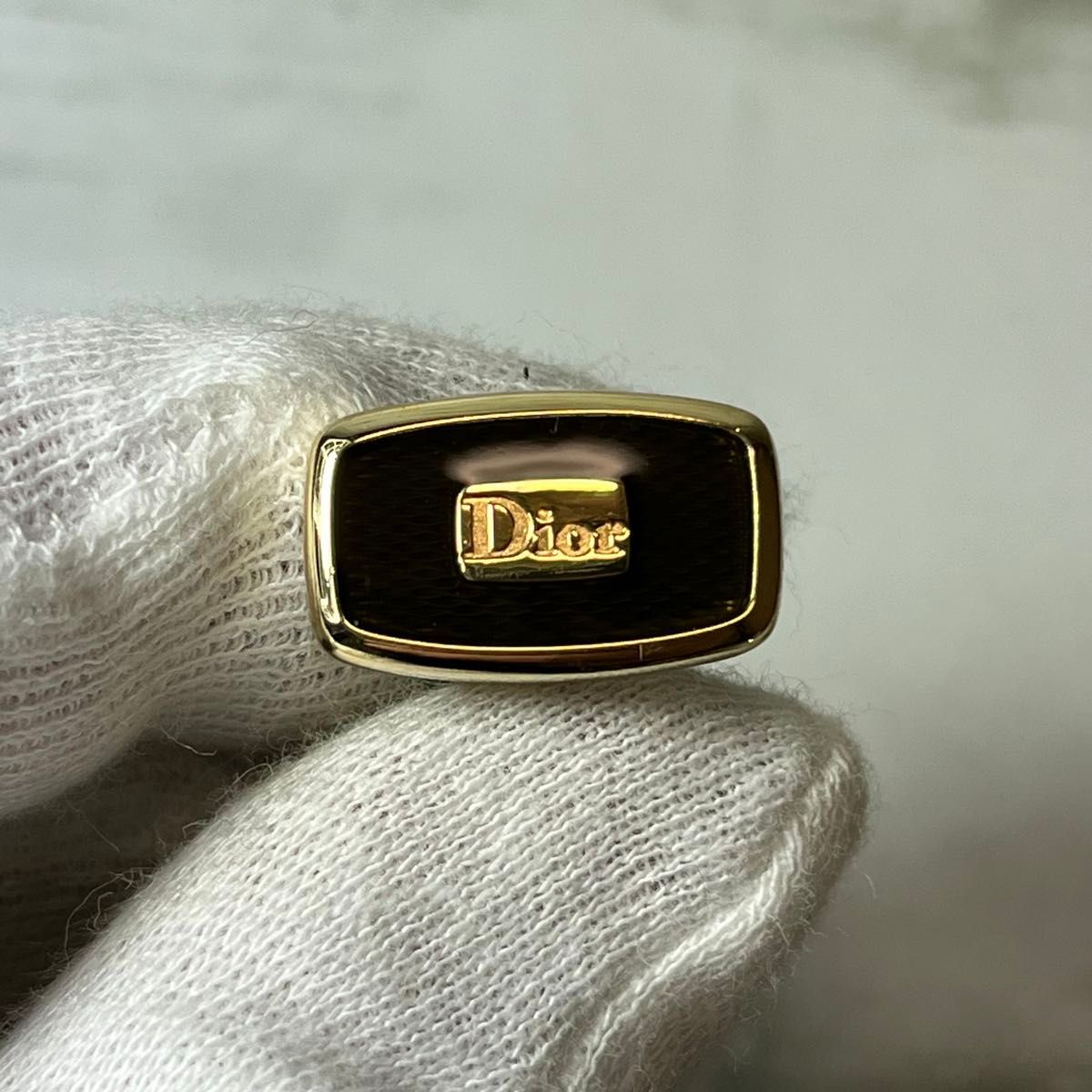 ☆希少☆ クリスチャン　ディオール　Dior カフス　タイピン　ヴィンテージ　ロゴ　カフリンクス　タイバー　タイタック　ドイツ製