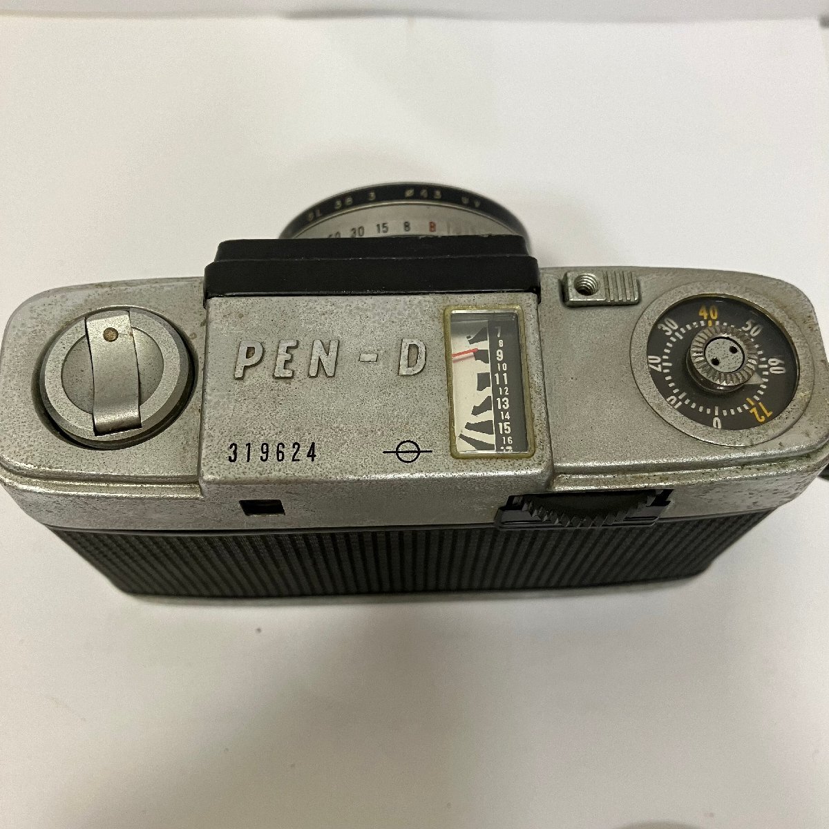 【H77071】カメラ　レトロカメラ　オリンパス　ペンD　フィルムカメラ　OLYMPUS　PEN-D　動作未確認　ジャンク品　中古品_画像4