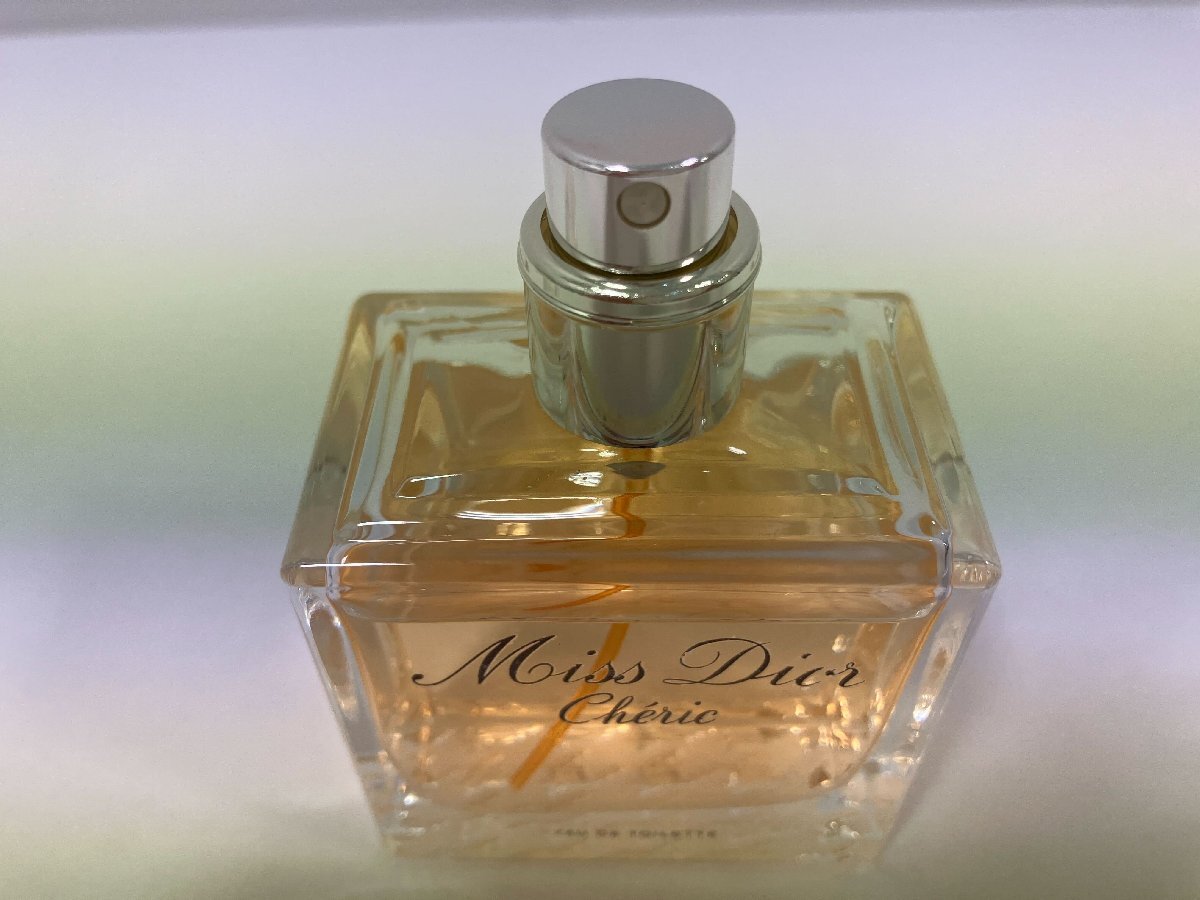 【C91060】Christian Dior Miss Dior Cherie クリスチャン ディオール ミス ディオール シェリー 50ml 残量8割程度 【中古品】の画像9