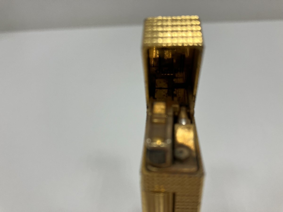 【M86660】現状品出品 ダンヒル dunhill ガスライター ゴールドカラー 喫煙具の画像7