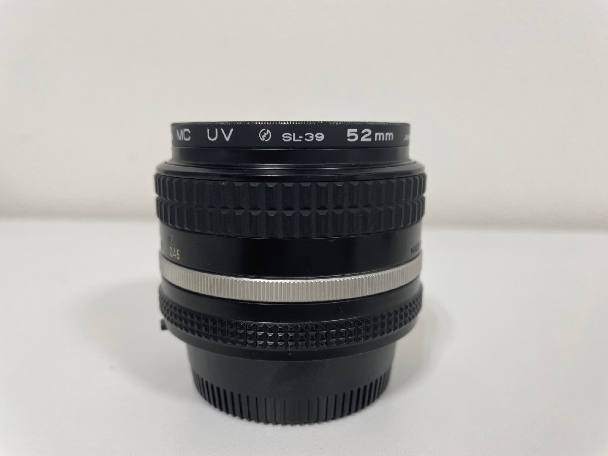【L99325】　Nikon　ニコン　レンズ　NIKKOR　50mm　1:1.4　Kenko　MC　UV　SL-39　52mm　経年保管品　ジャンク品_画像7