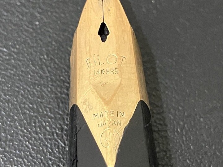 【I83027】 PILOT パイロット 万年筆 14K 585刻印 文房具 中古品の画像6