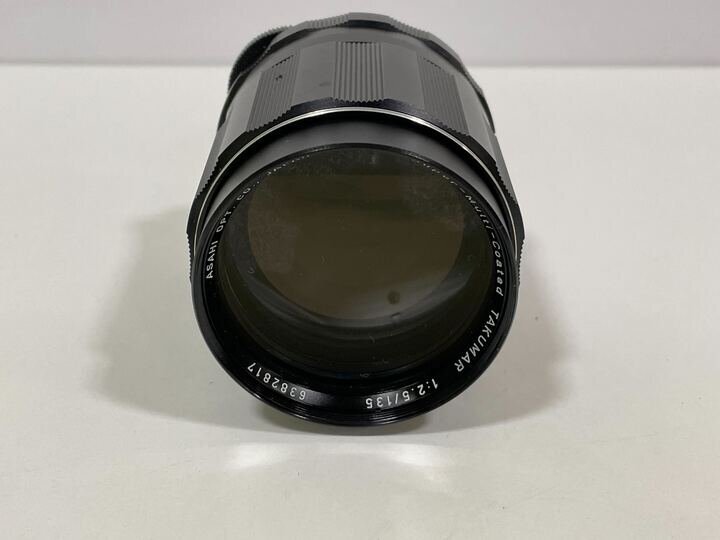 【E95839】PENTAX ペンタックス Super-Multi-Coated TAKUMAR 135mm F2.5 レンズ 動作未確認 ジャンクとして 【中古品】の画像10