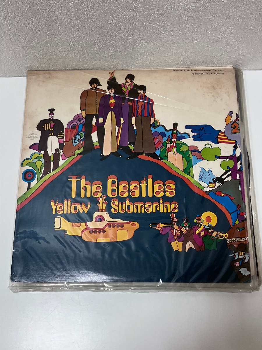 【M98670】LPレコード The BEATLES ビートルズ Yellow Submarine イエロー・サブマリン など他おまとめ 現状品_画像2
