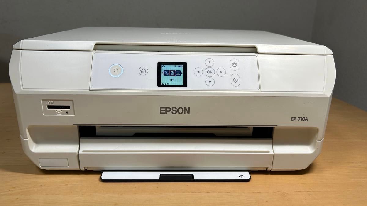 【ジャンク品】EPSON プリンター　EP-710A 【メッセージ】吸収バッドの限界に近づいています