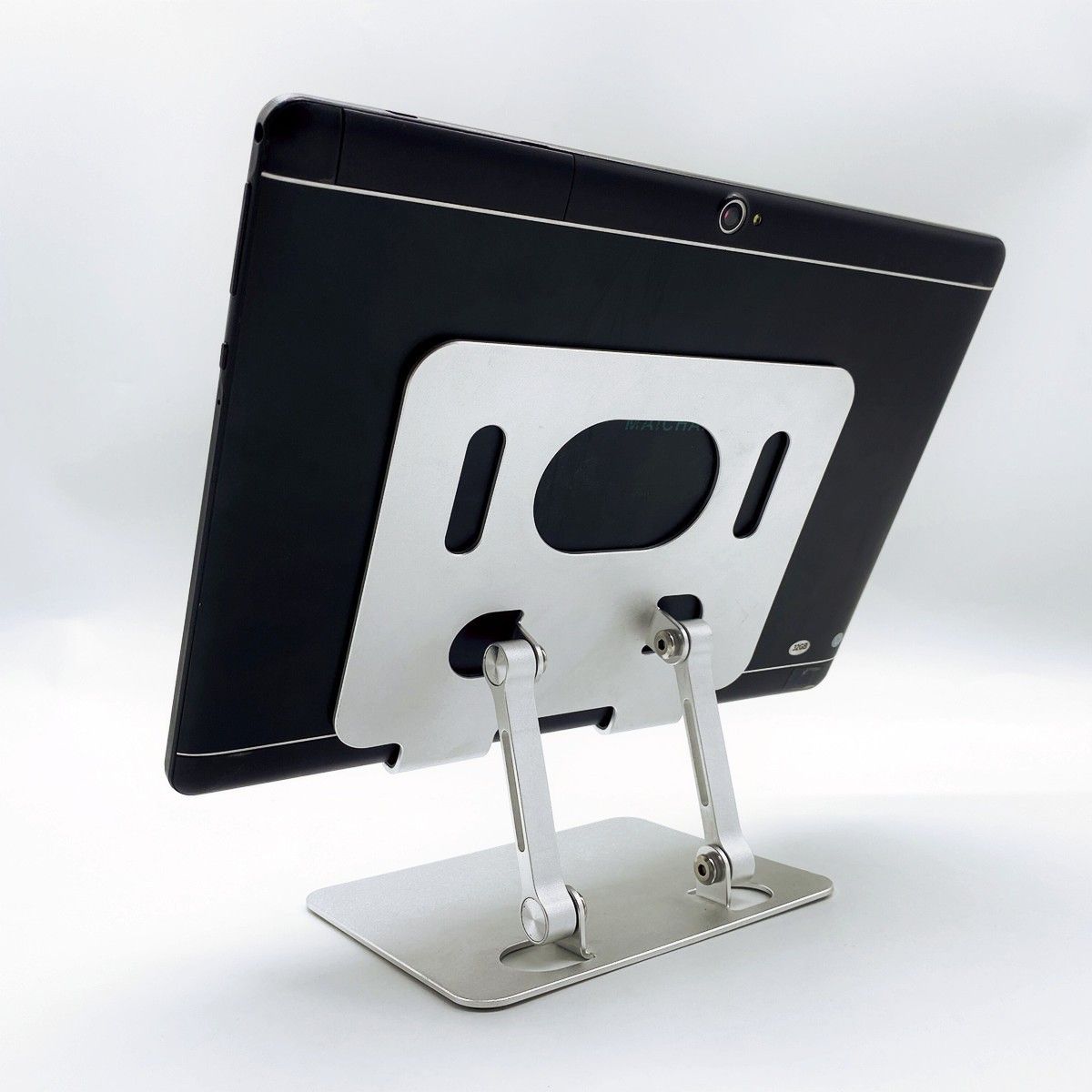 タブレット スタンド ipad スタンド折畳み式 高さ調整可能 Tabletスタンド 縦置き 横置きタブレットホルダー 収納便利