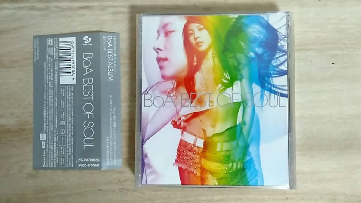 [m13384y c] BOA Best of Soul CD＋DVD ベストアルバム_画像1